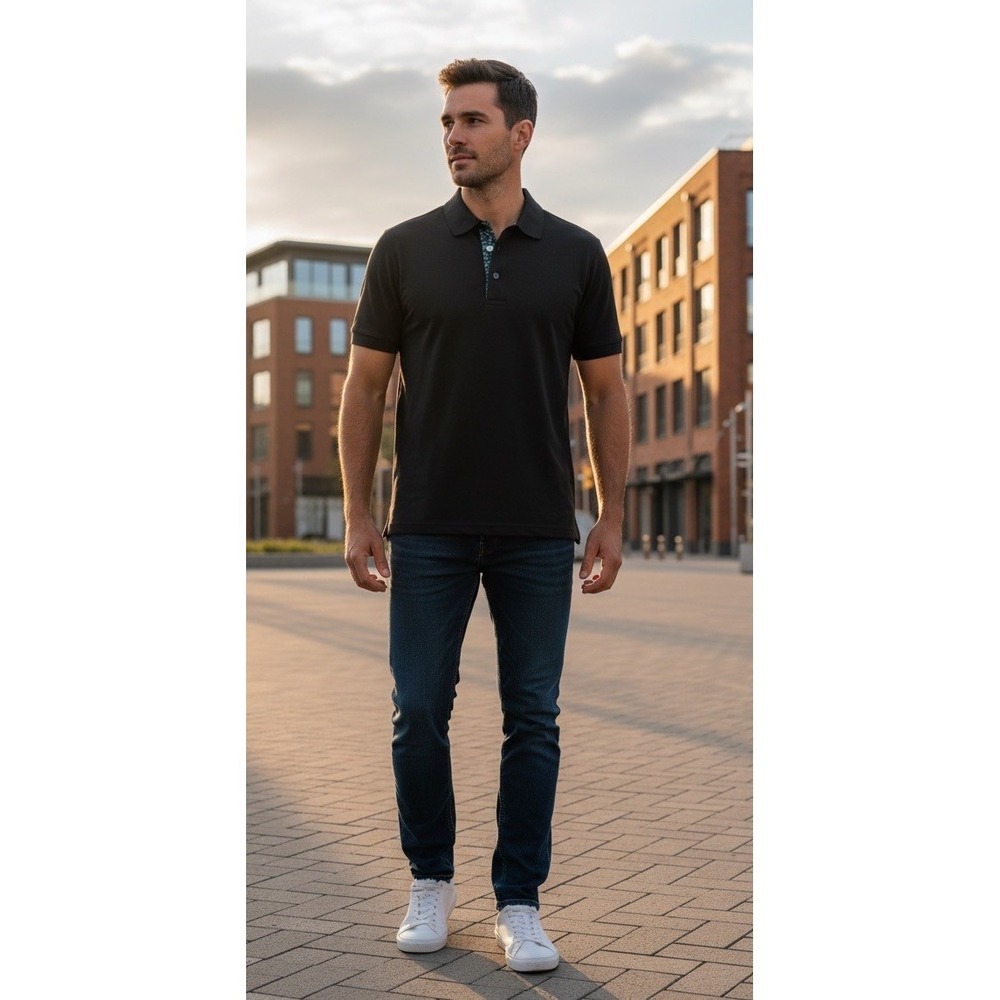 Men's Polo Shirt Short Sleeve - Size L - Brand New